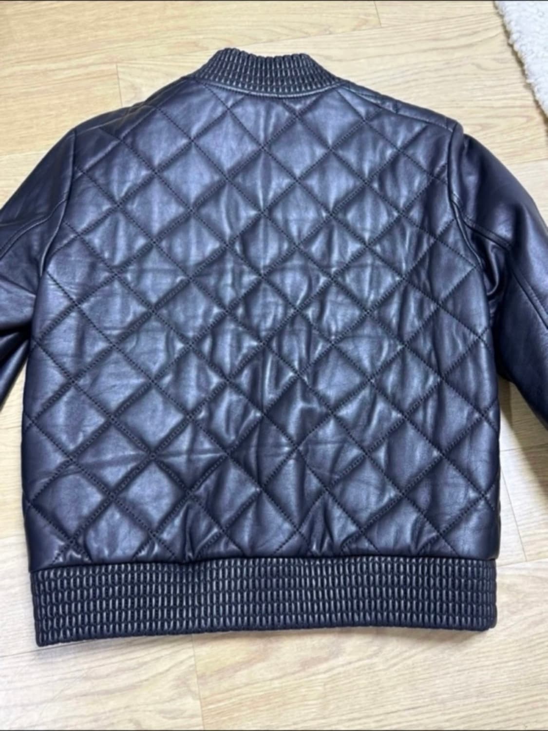 베네통 여성 가죽 자켓 42 상품이미지2