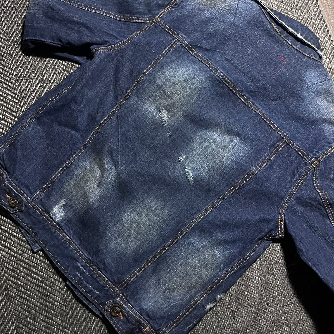 [M] BUCKAROO 버커루 디스 데님 청자켓 상품이미지4