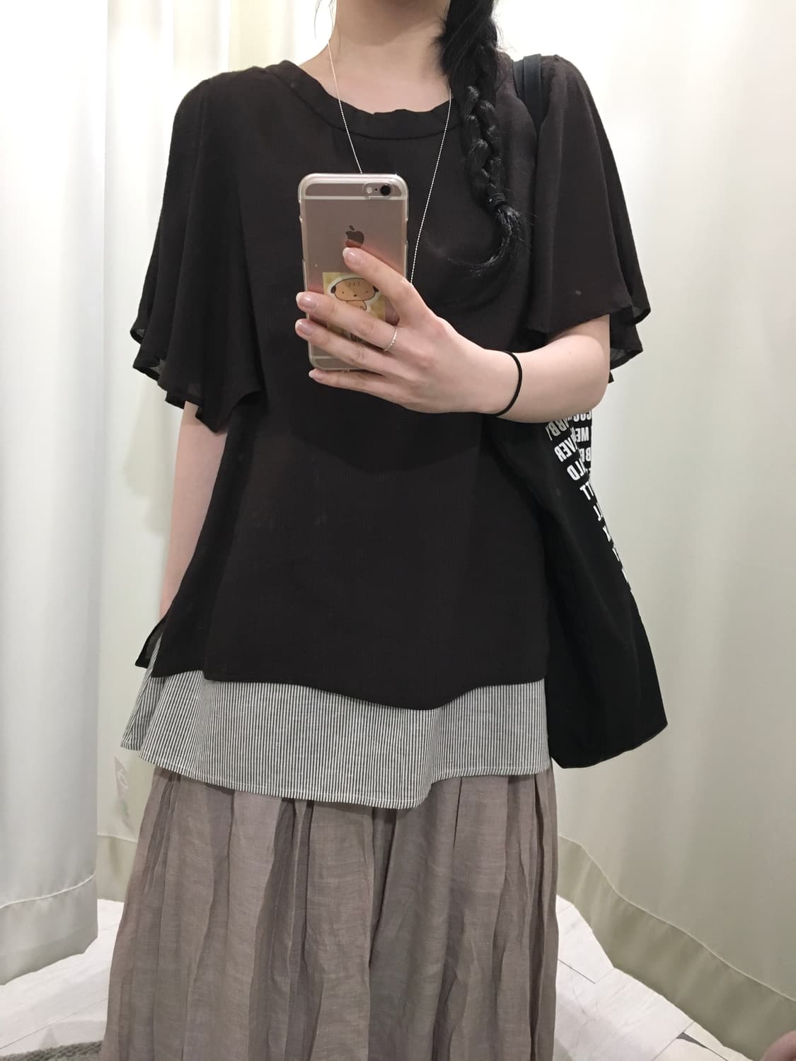 stripe layered blouse 상품이미지6