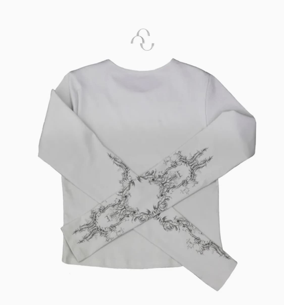 허그유어스킨 로코코 오너먼츠 티 상품이미지2