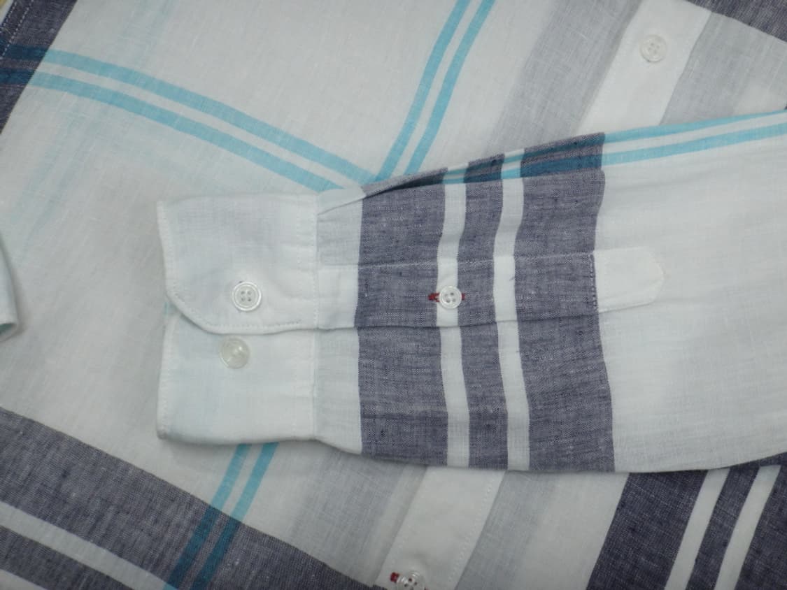 (100) HAZZYS 헤지스 린넨 하절기 남성 긴팔 셔츠 상품이미지6