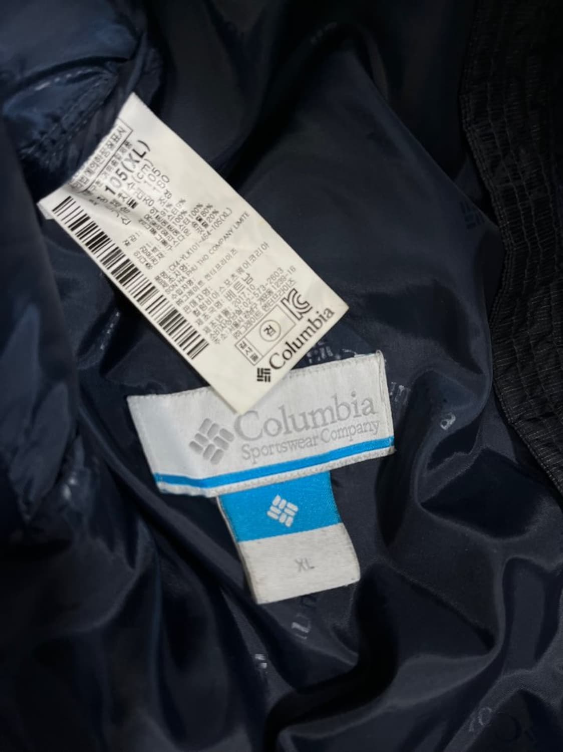 콜롬비아 경량 구스다운 패딩/#181 상품이미지5