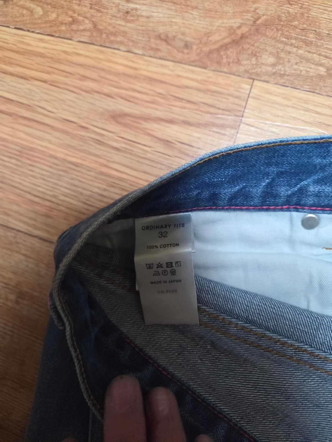 오디너리핏츠 데님팬츠 32 상품이미지3