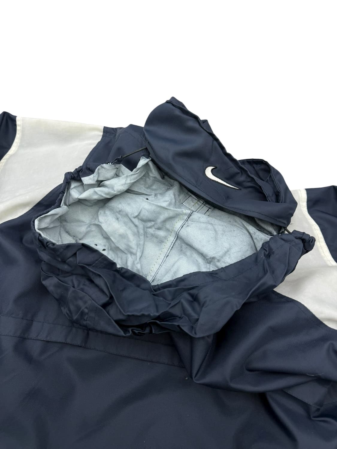 90‘s 나이키 올드스쿨 후드내장 반집업 아노락  상품이미지7