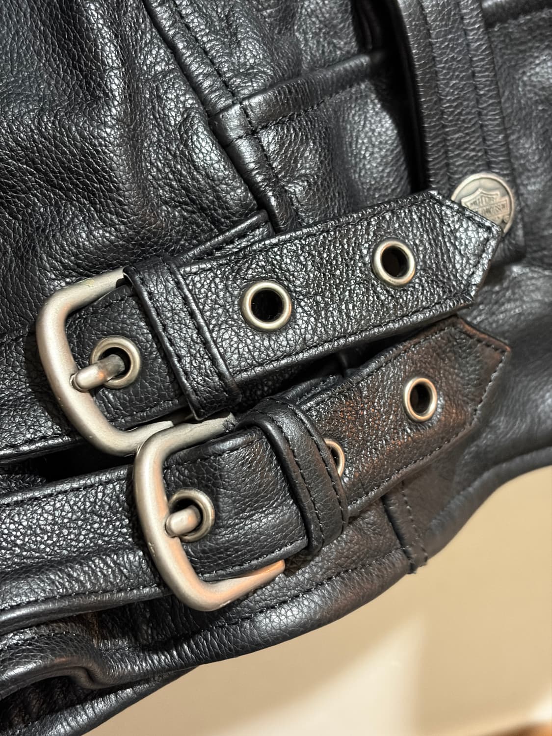 할리데이비슨 플레임 레더 자켓 XL 상품이미지9