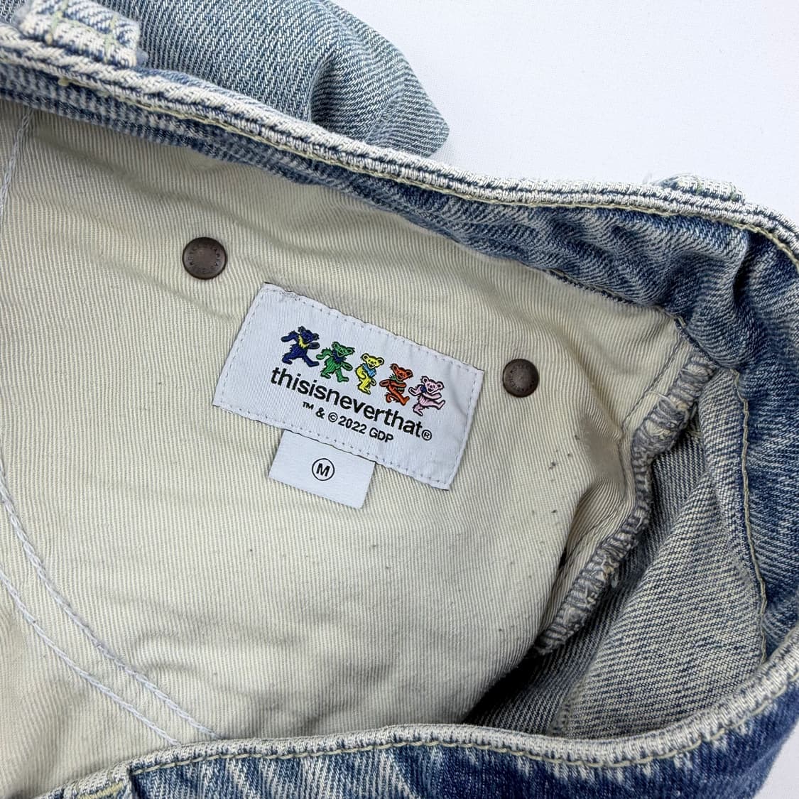 디스이즈네버댓 x 그레이트풀데드 콜라보 대님팬츠 상품이미지5