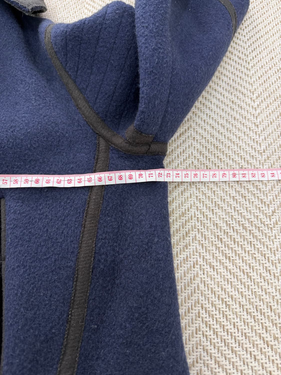 정품) 랑방 한섬 오버사이즈 터트넥 코트 82 상품이미지9