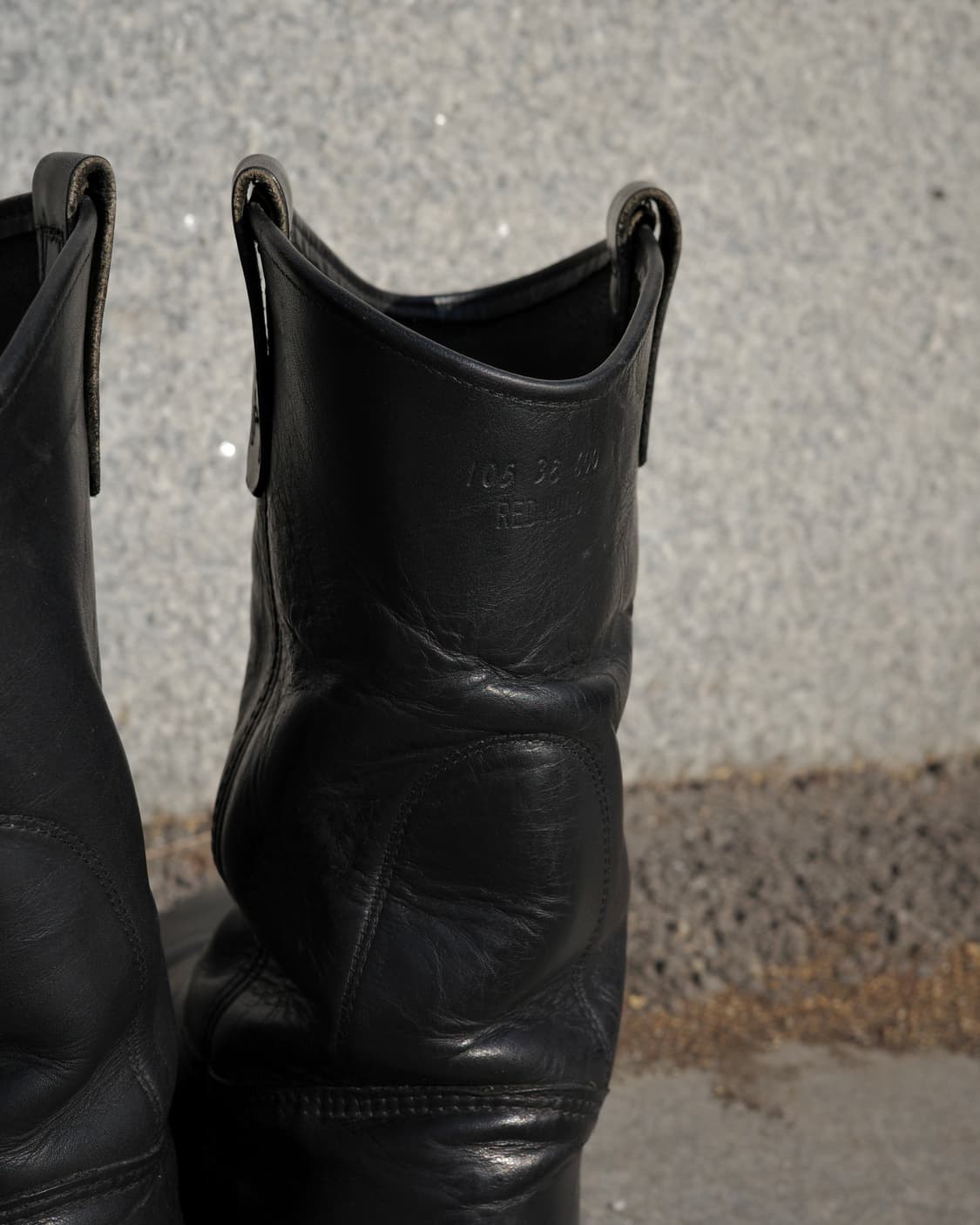 90s Red Wing 블랙 페코스 부츠 상품이미지7