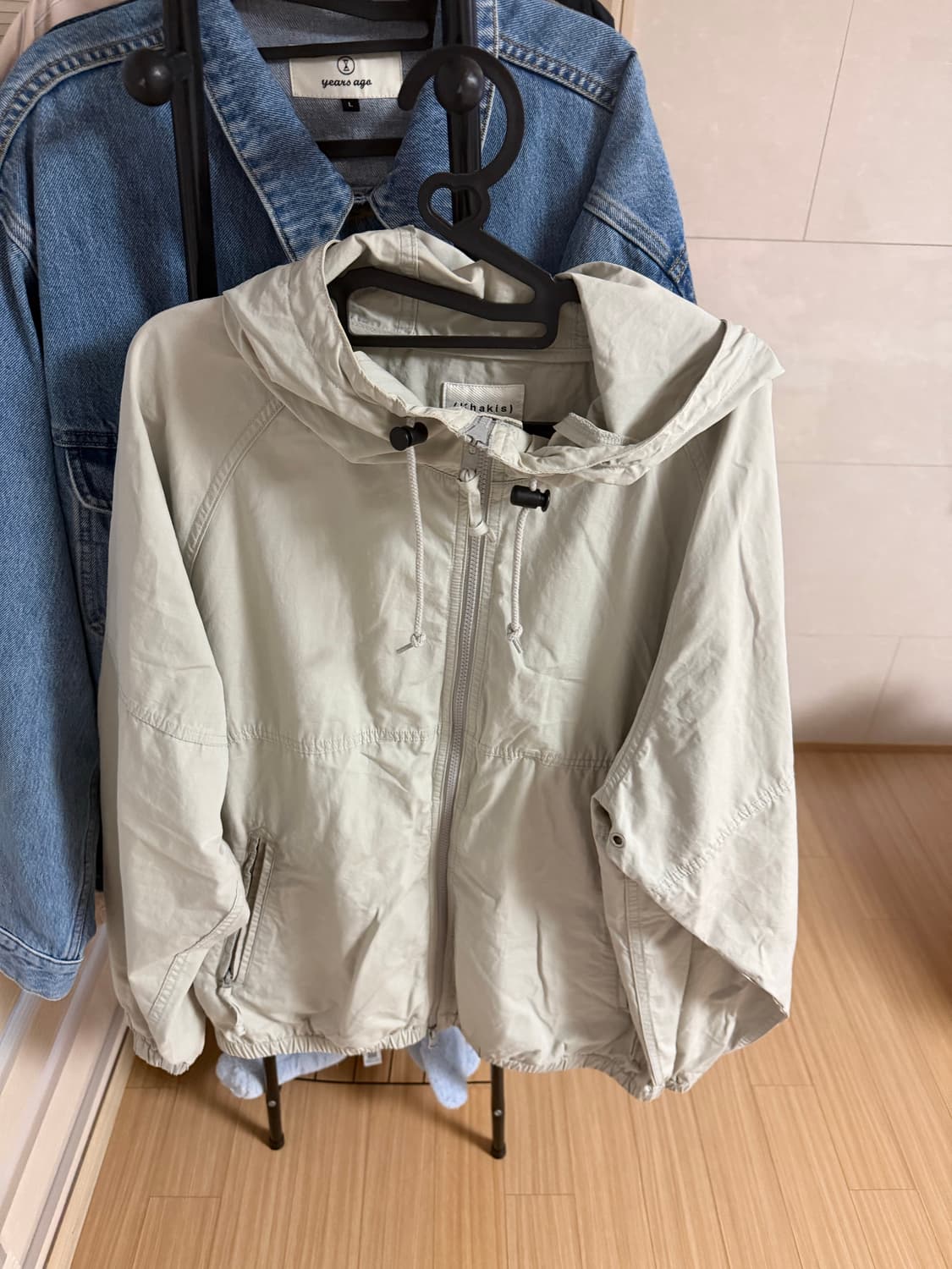 카키스 후드윈드 바람막이 (3)  상품이미지1