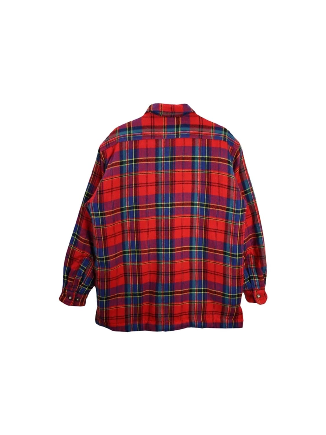 PLEASANT 체크 패턴 기모 셔츠 상품이미지4