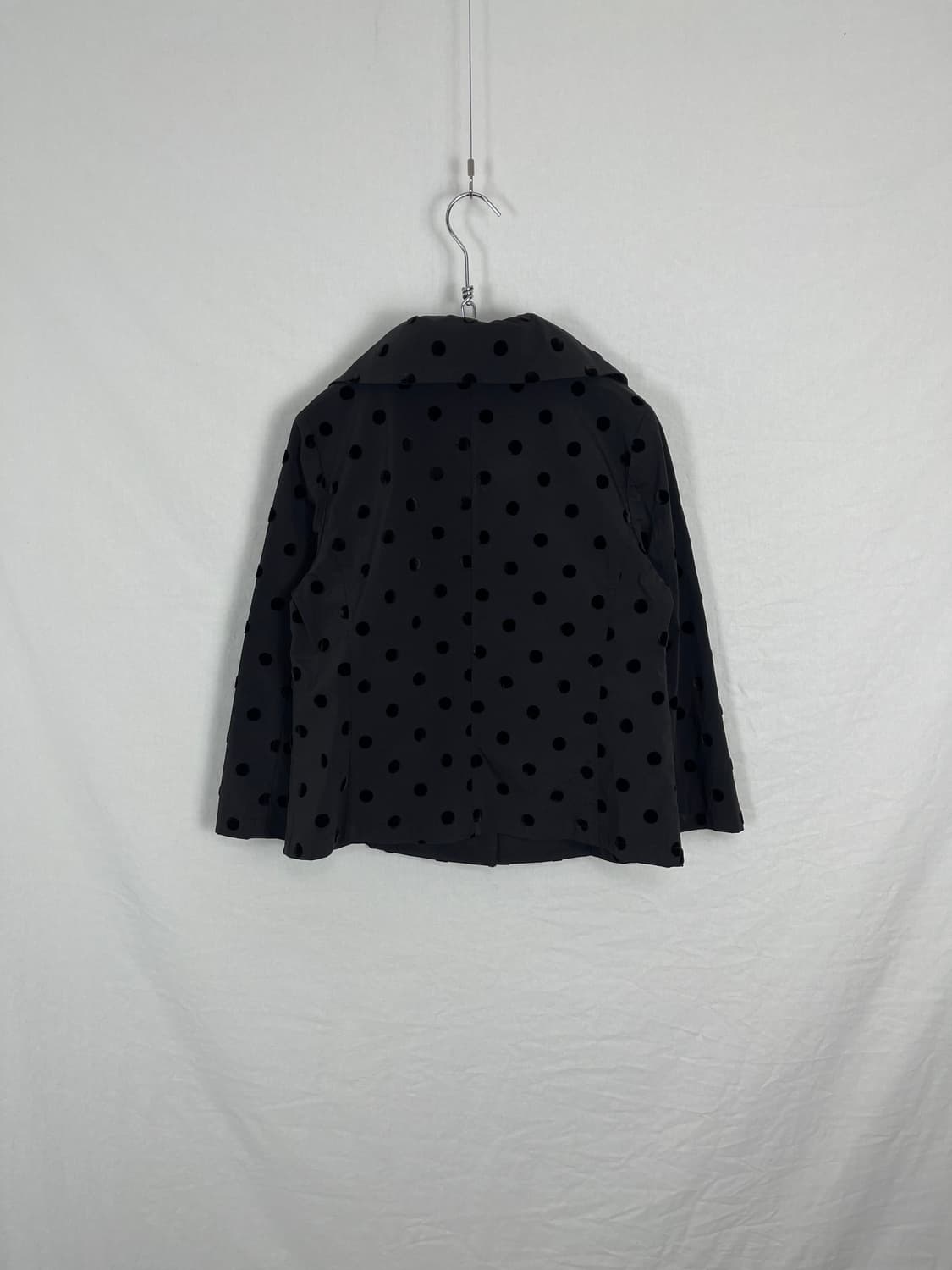 Vintage (maede in japan) 도트 나일론 자켓  상품이미지5