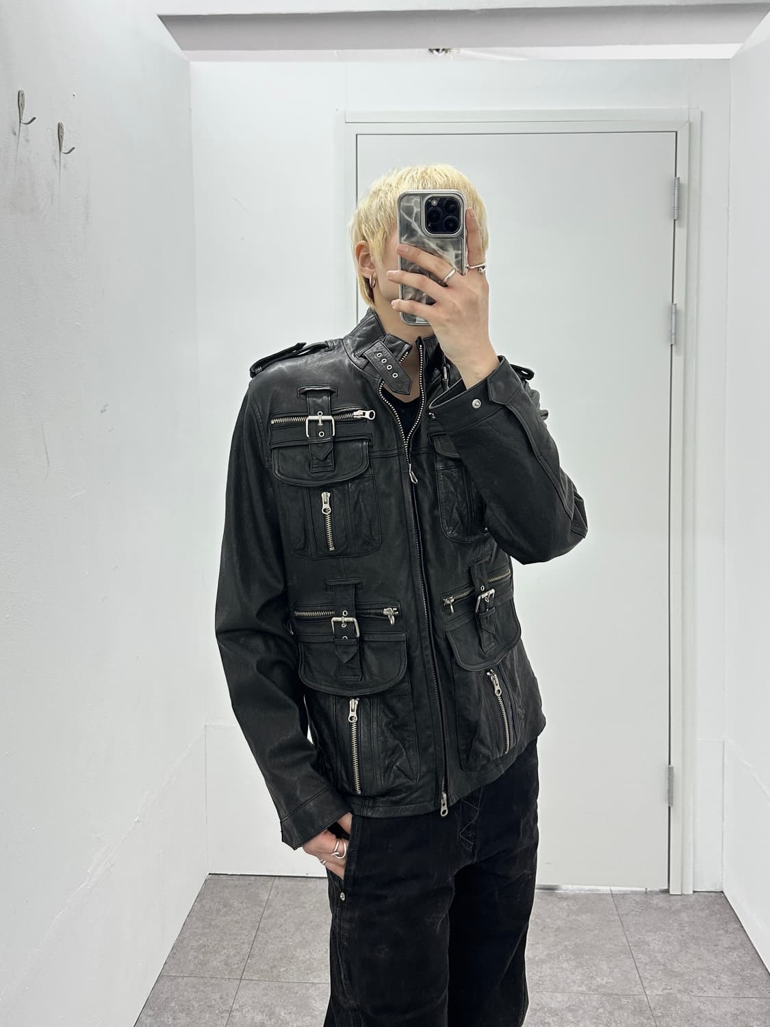 Chrome tanning sheepskin leather multi p 상품이미지2