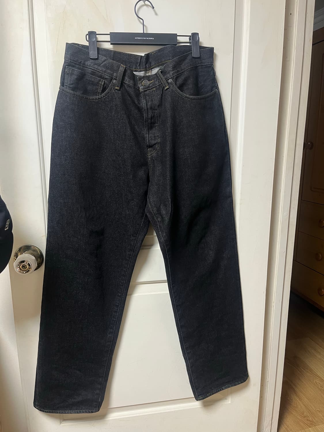 빔즈 X 리바이스 슈퍼와이드 흑청 데님 32x32 택보유 상품이미지5