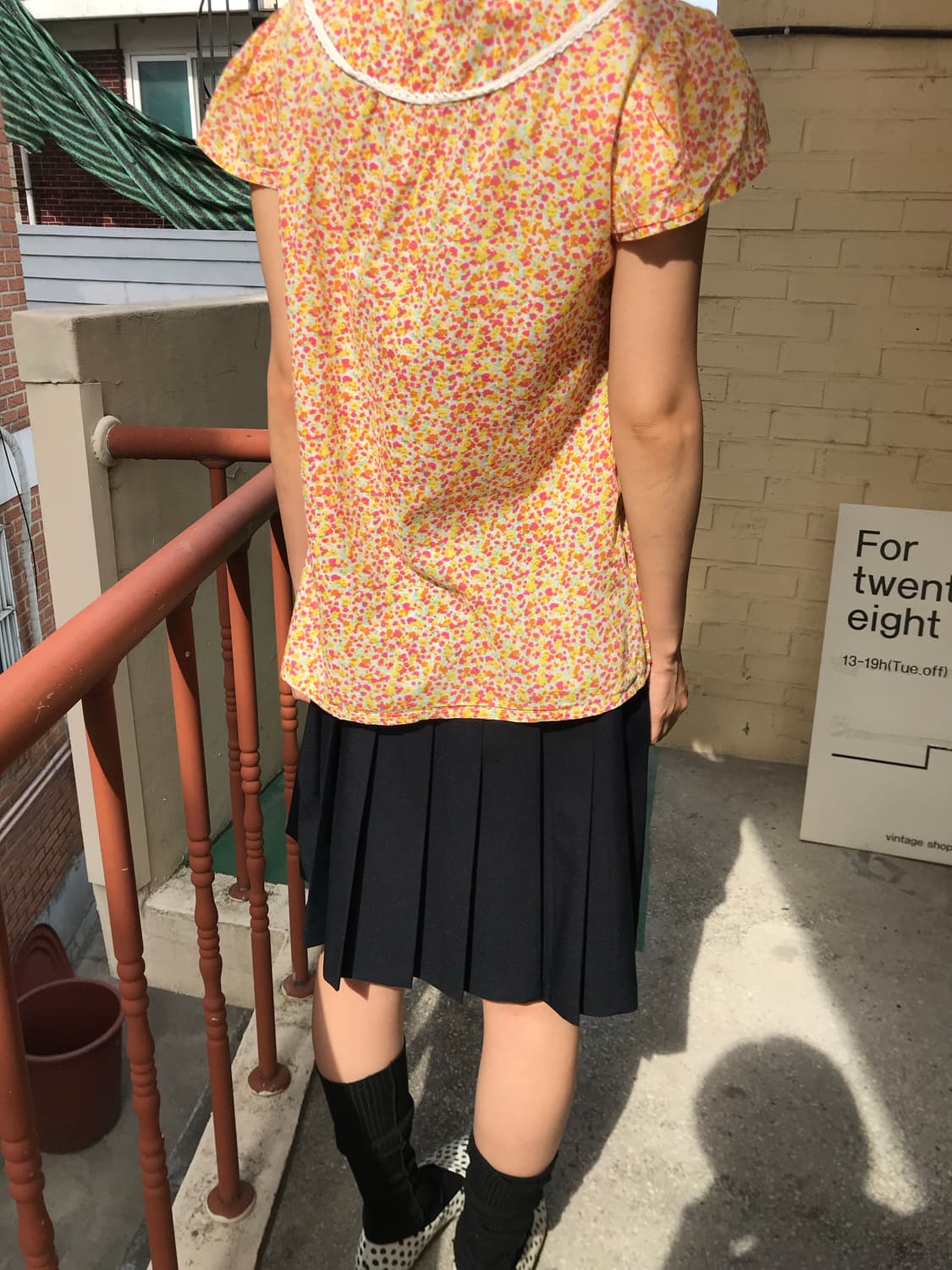 Beams boy flower blouse 상품이미지2