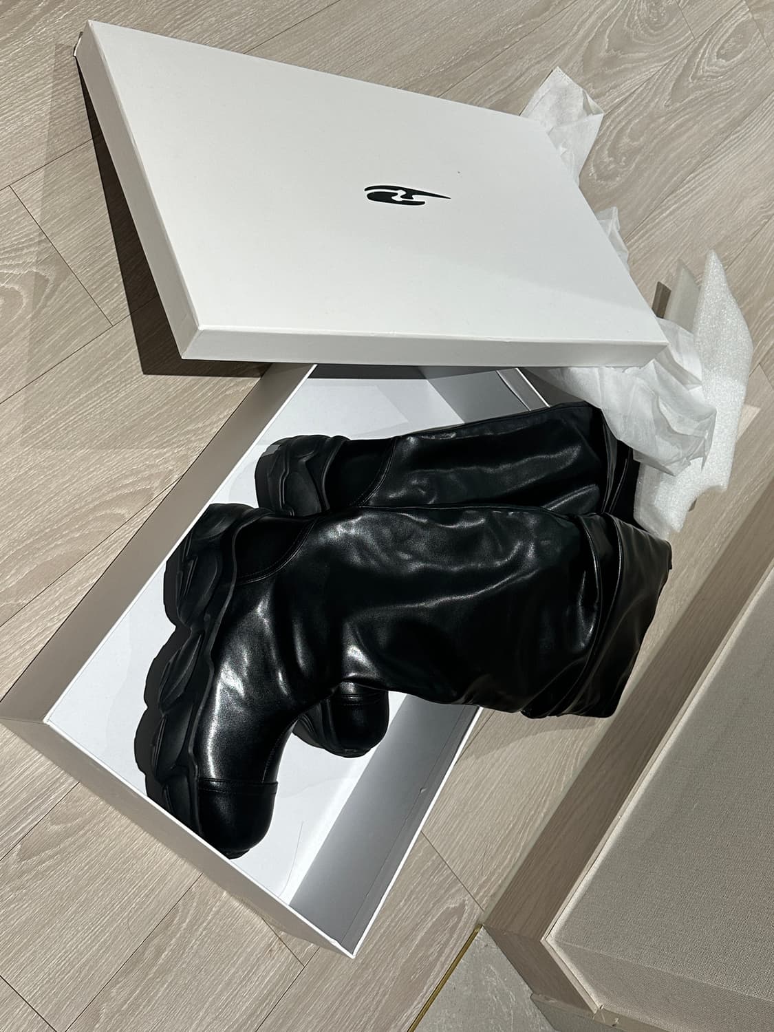 leey yeel 플랫폼 하이부츠 롱부츠 250 상품이미지4