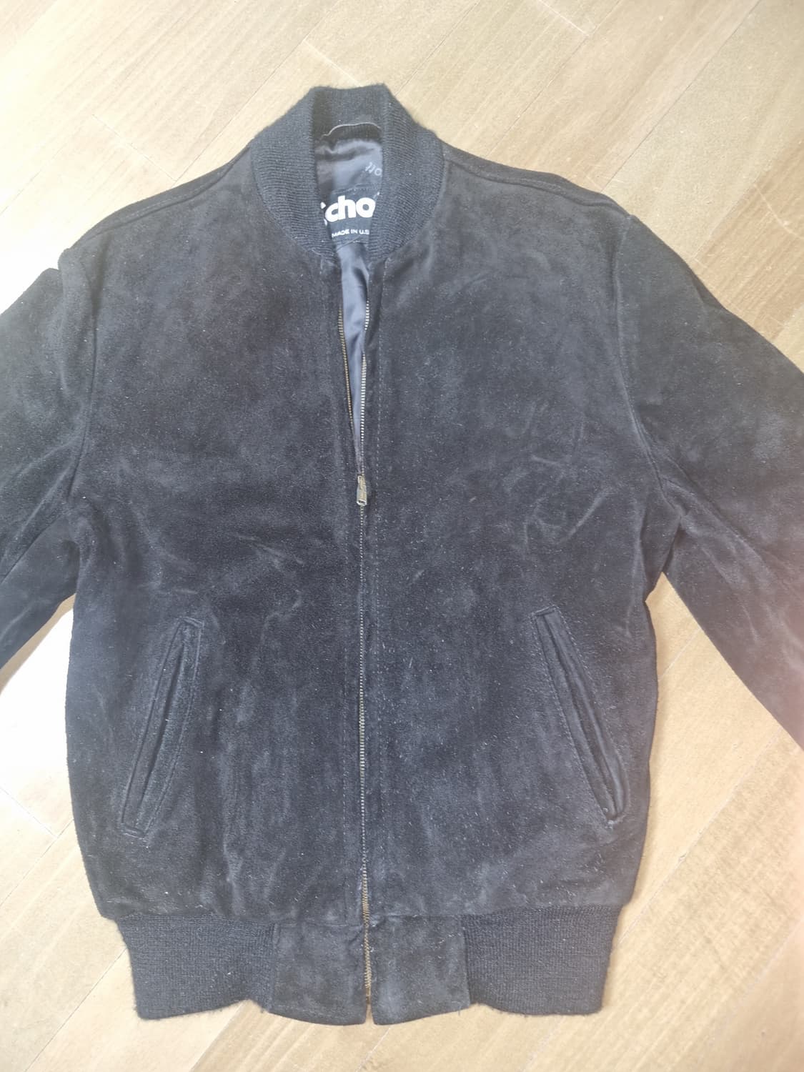 (오늘만 할인)USA 빈티지 쇼트 스웨이드 봄버자켓 상품이미지3