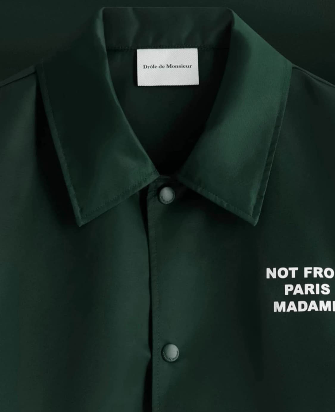 드롤드무슈 자켓 다크그린 L 상품이미지3