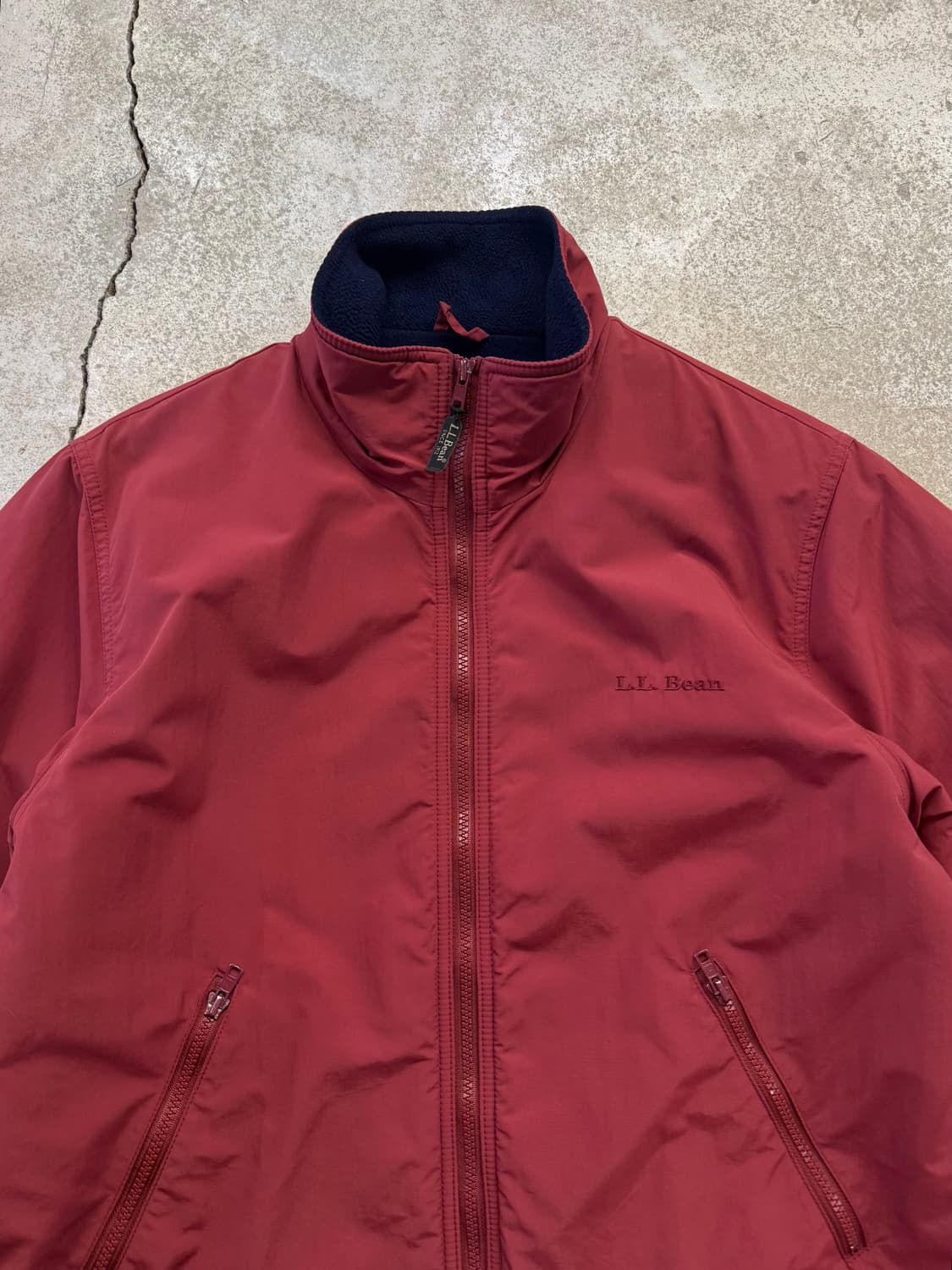 엘엘빈 플리스 라이닝 웜업자켓 상품이미지2