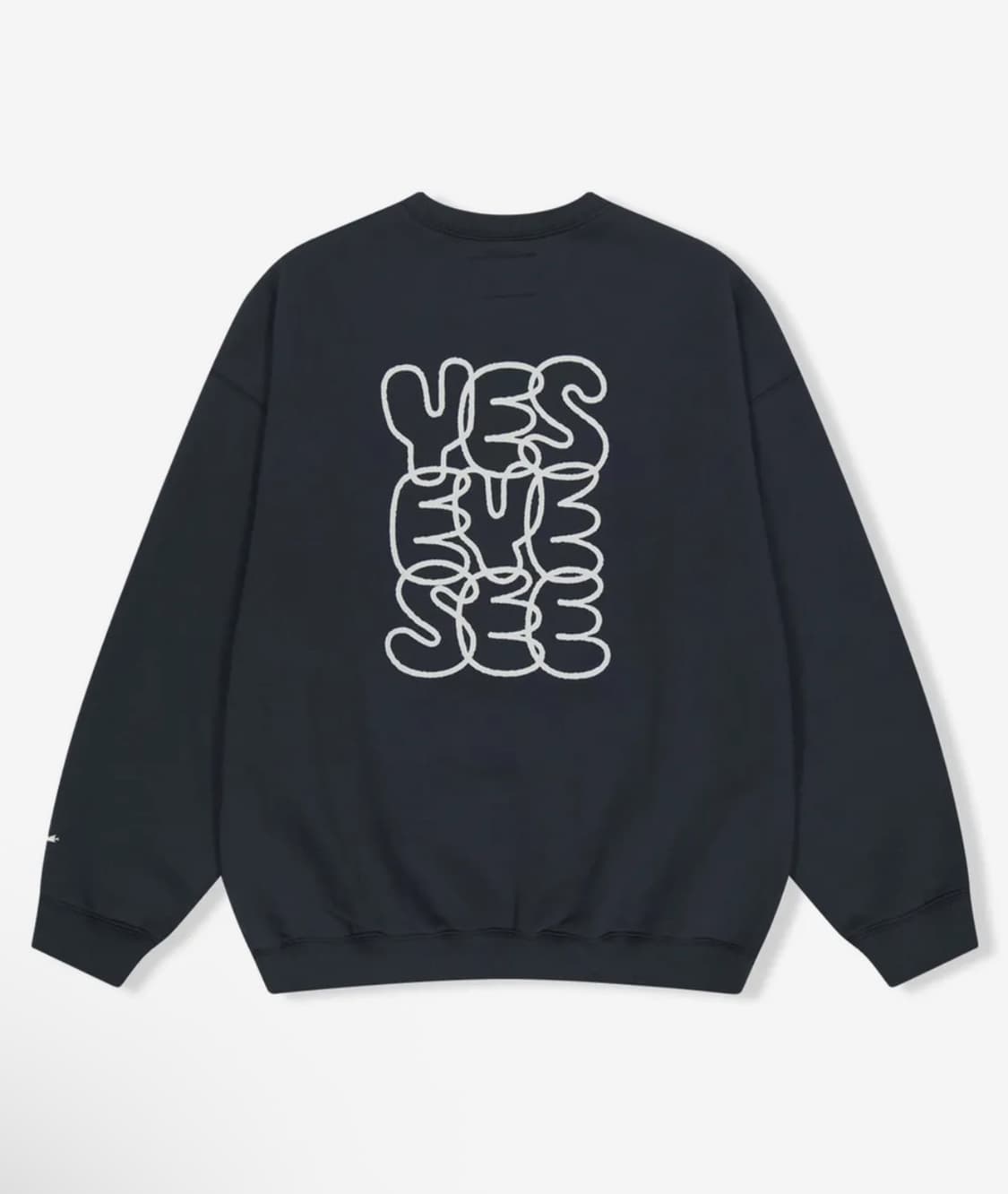 예스아이씨 차콜 로고 맨투맨 XL 상품이미지2