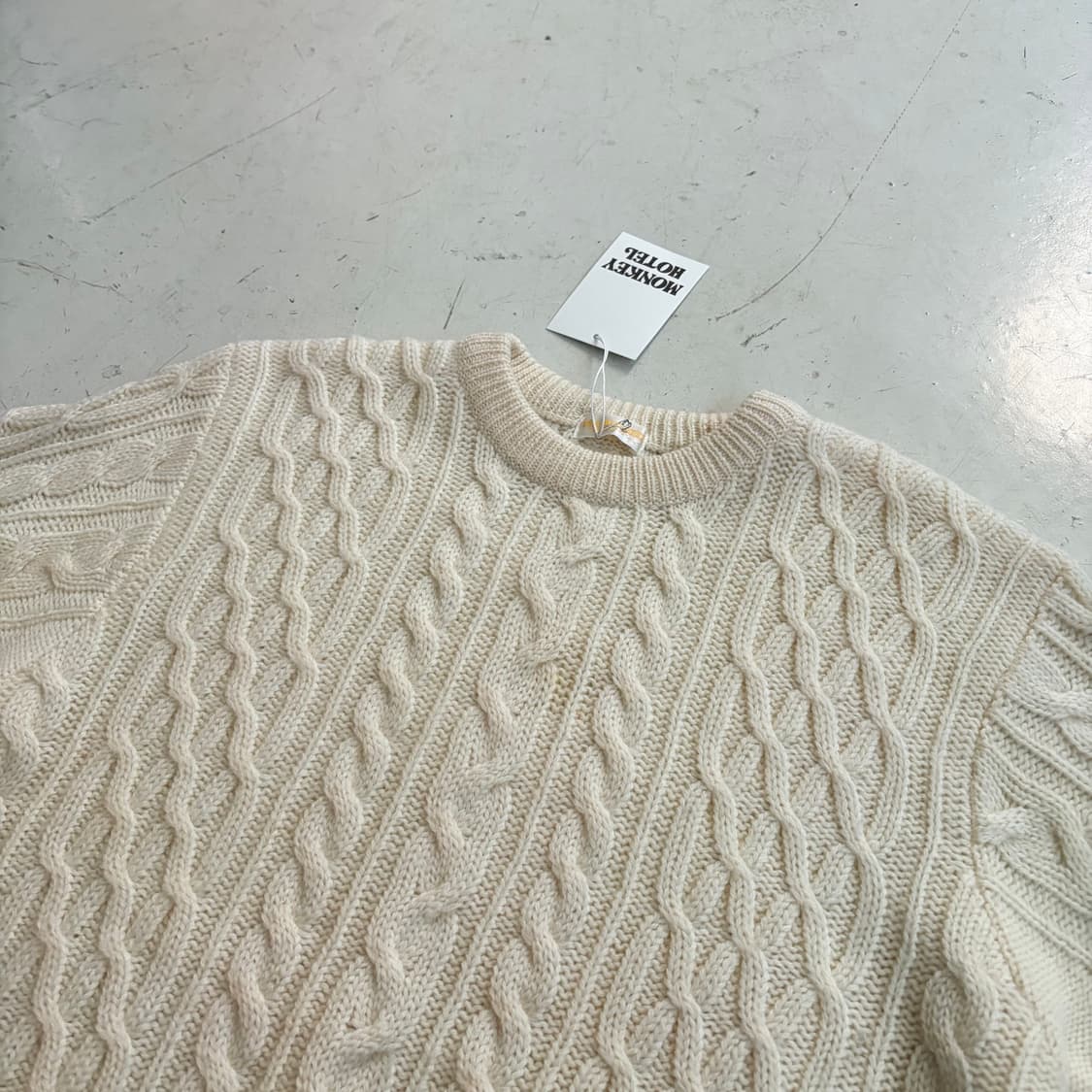 Main Street 빈티지 울 스웨터 니트 L 상품이미지4