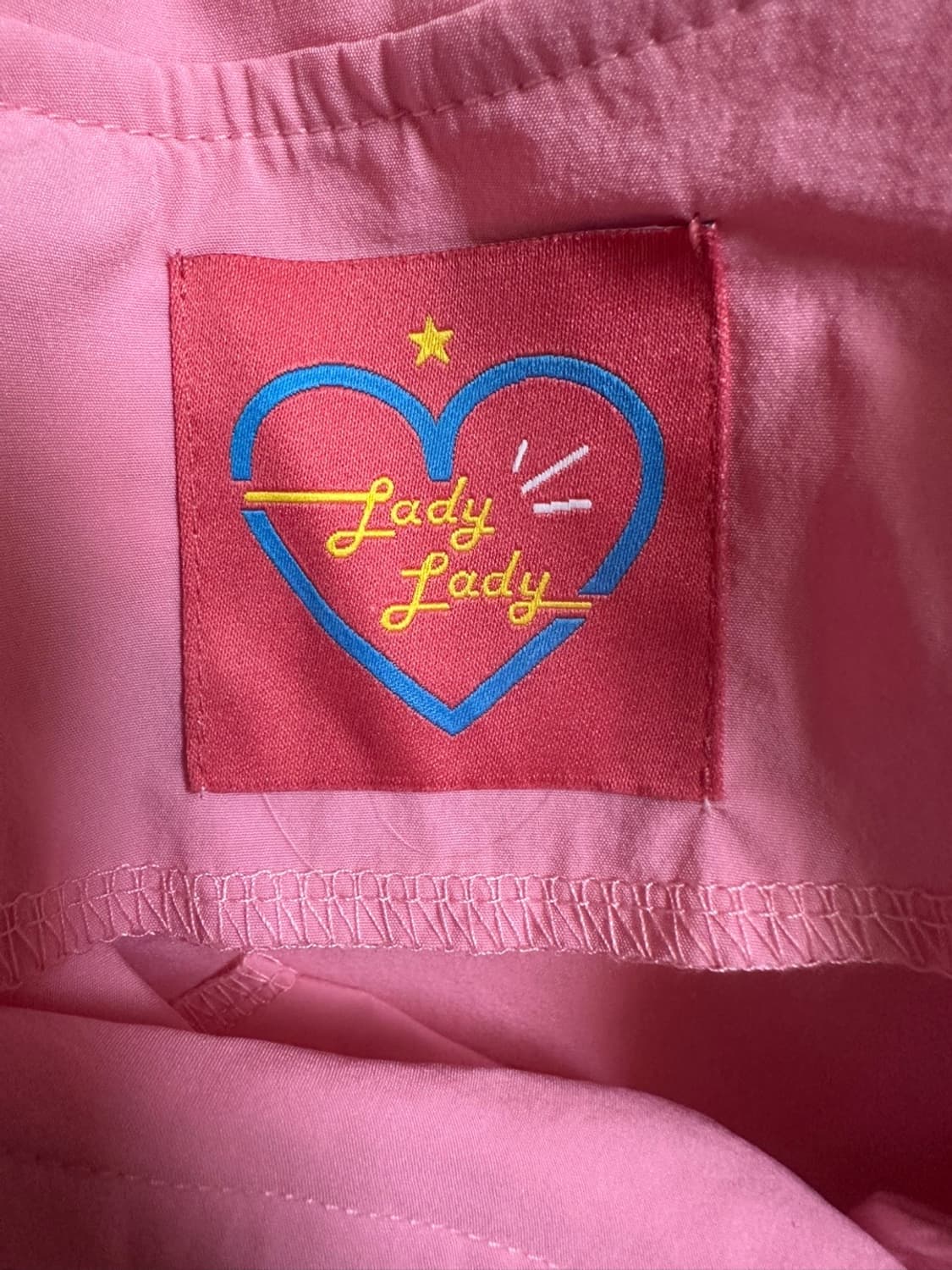 레이디레이디 세일러 카라 하트 단추 원피스 상품이미지8