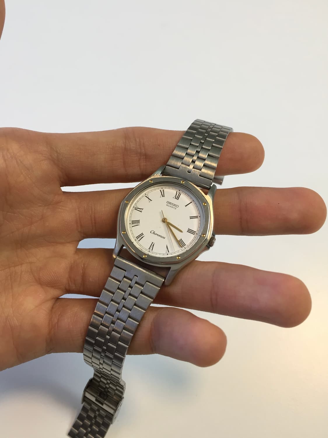 80s seiko chronos roman index combi 상품이미지1