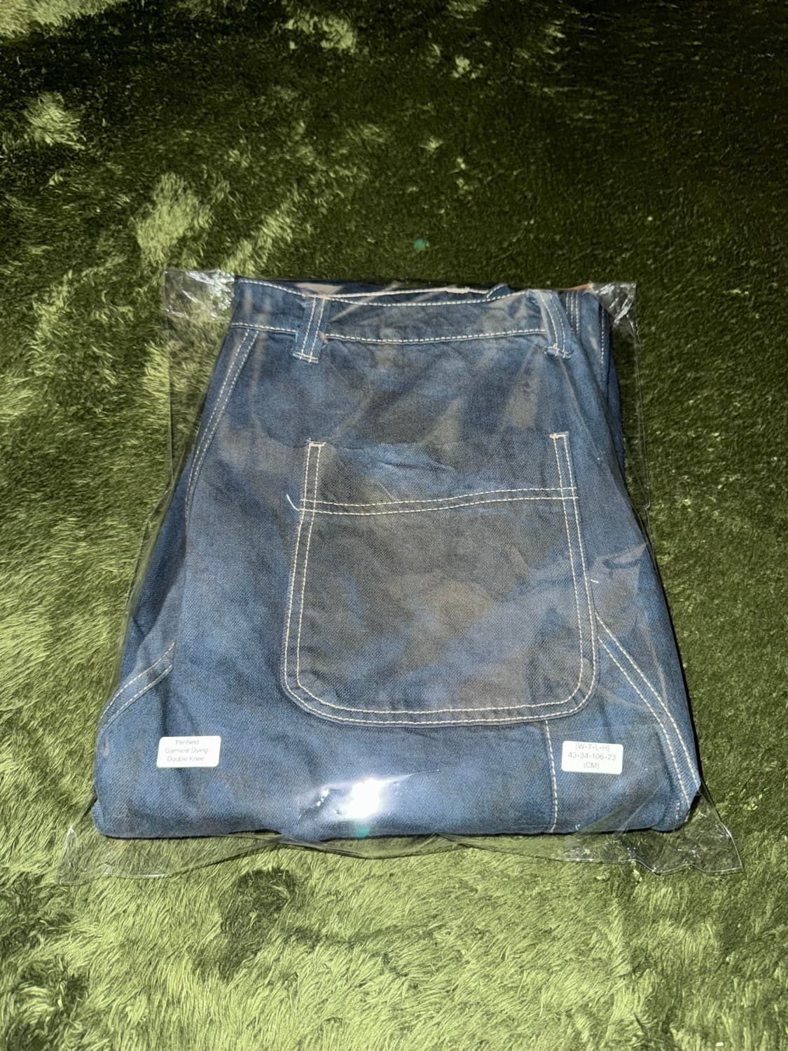 [XL] 펜필드 핸드 다잉 루즈핏 코튼 더블니 워크팬츠 상품이미지10