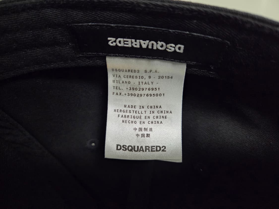 디스퀘어드 ICON 로고 프린티드 볼캡 블랙 상품이미지7