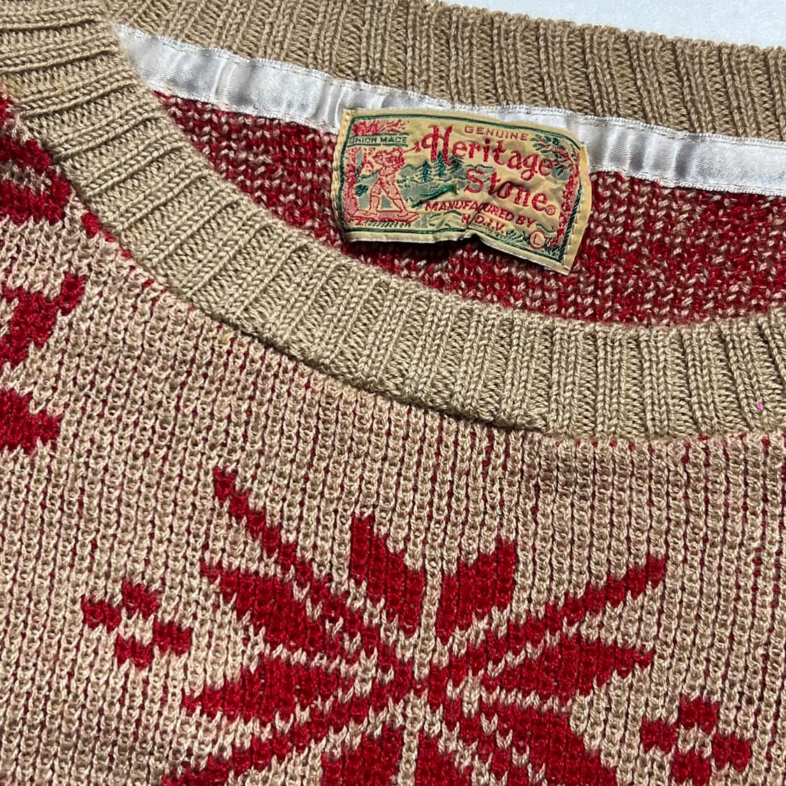 Vintage Japan Nordic Knit Sweater 상품이미지3