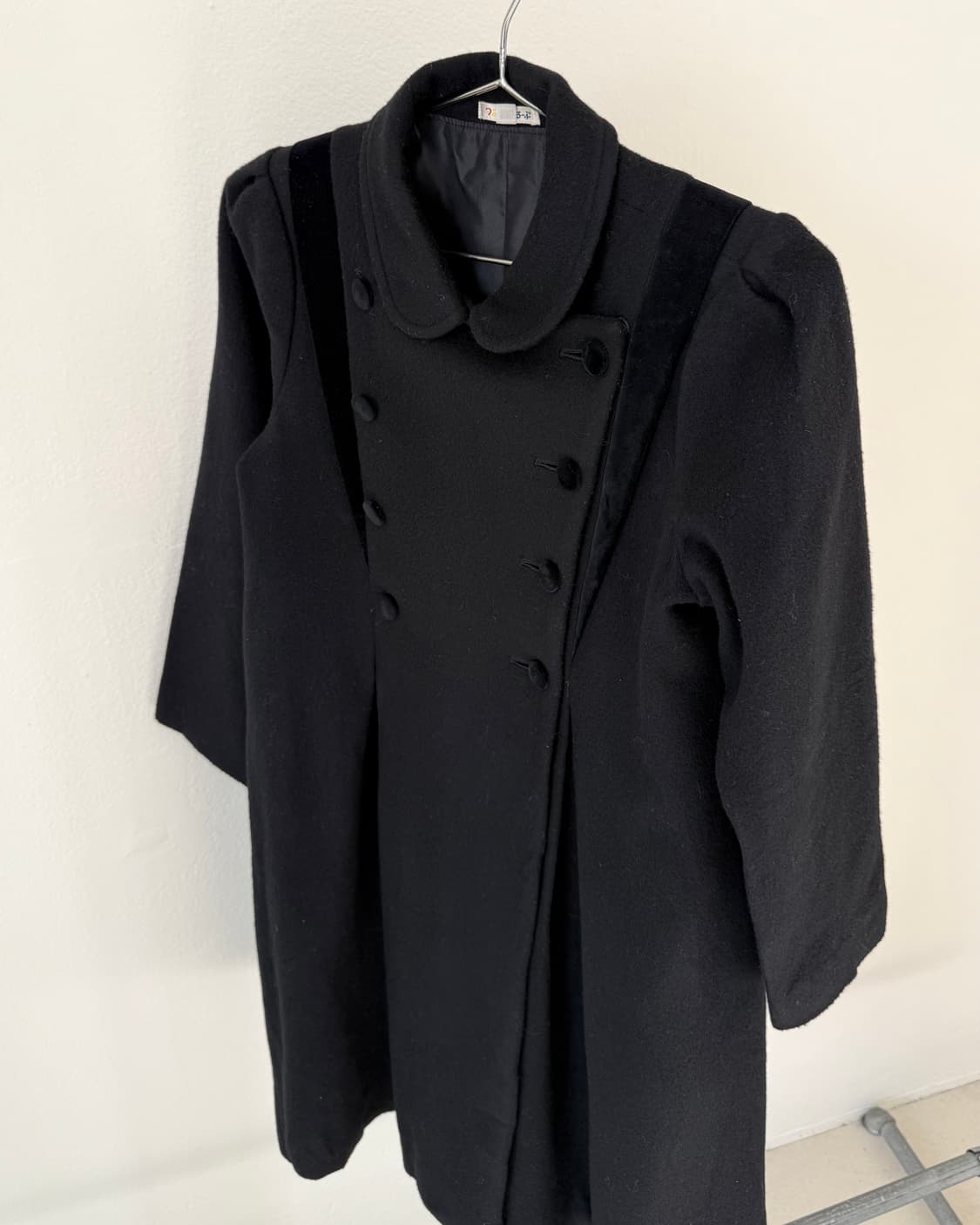 빈티지 울 혼방 코트 상품이미지5