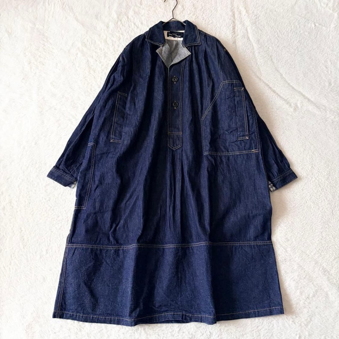 13ss 트리콧 꼼데가르송 데님 원피스 m 상품이미지4