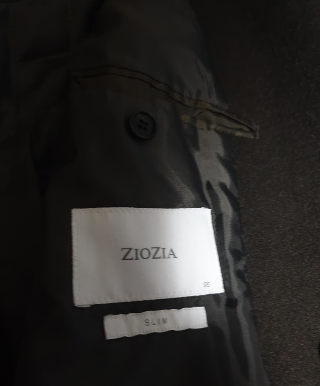 지오지아 울 슬림핏 코트 모카 (95) 상품이미지5