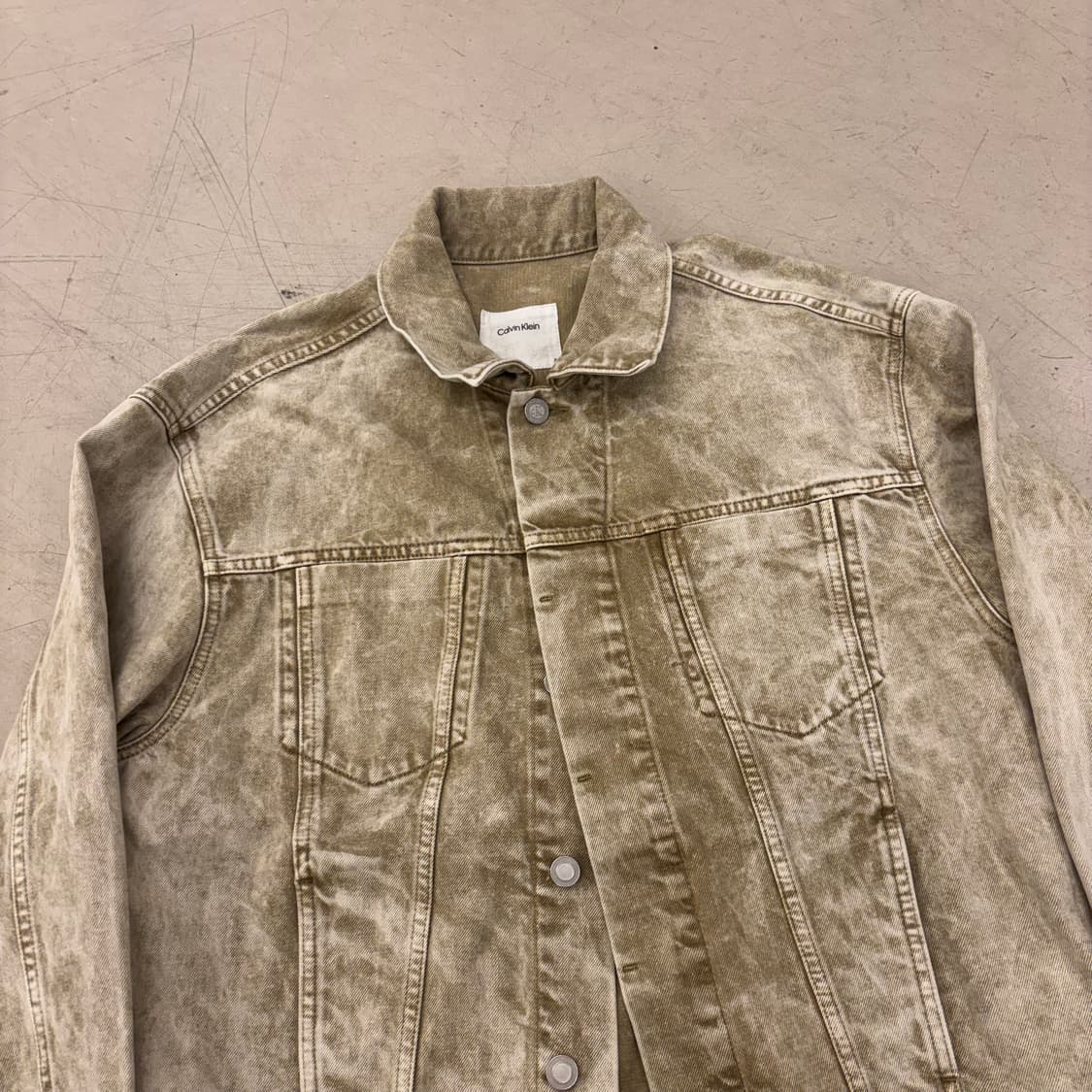 캘빈클라인 워싱 데저트 데님 자켓 상품이미지2