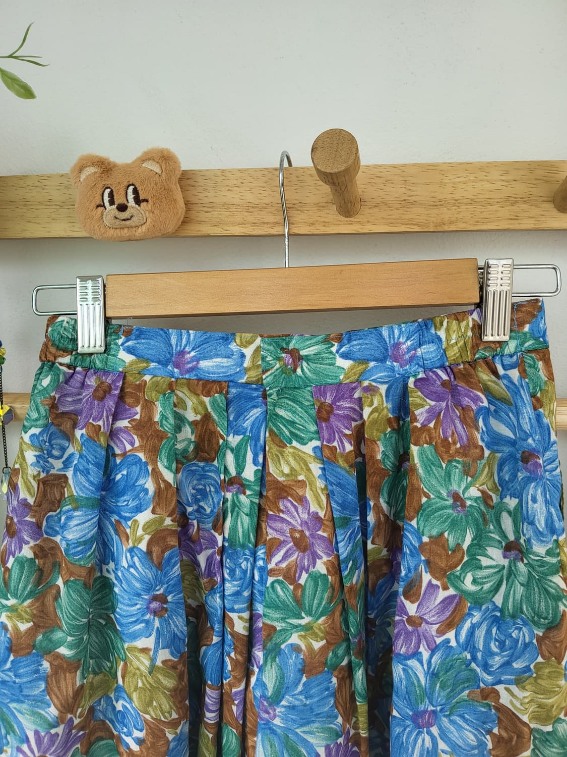 플라워 패턴 빈티지 롱스커트 상품이미지6