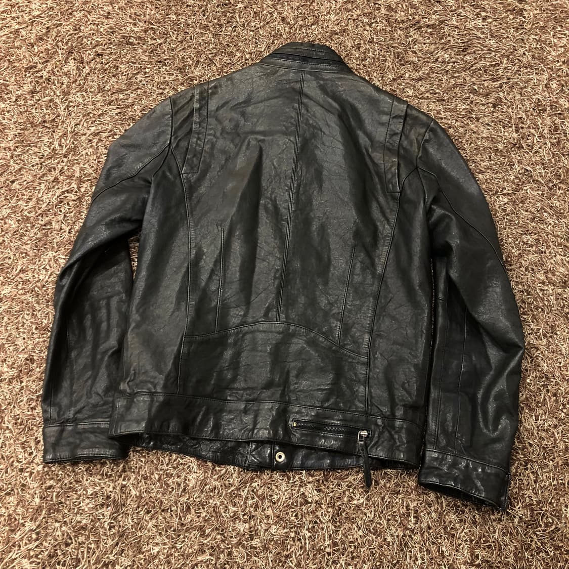 지이크 파렌하이트 양가죽 멀티포켓 라이더 가죽 레더 자켓 상품이미지4