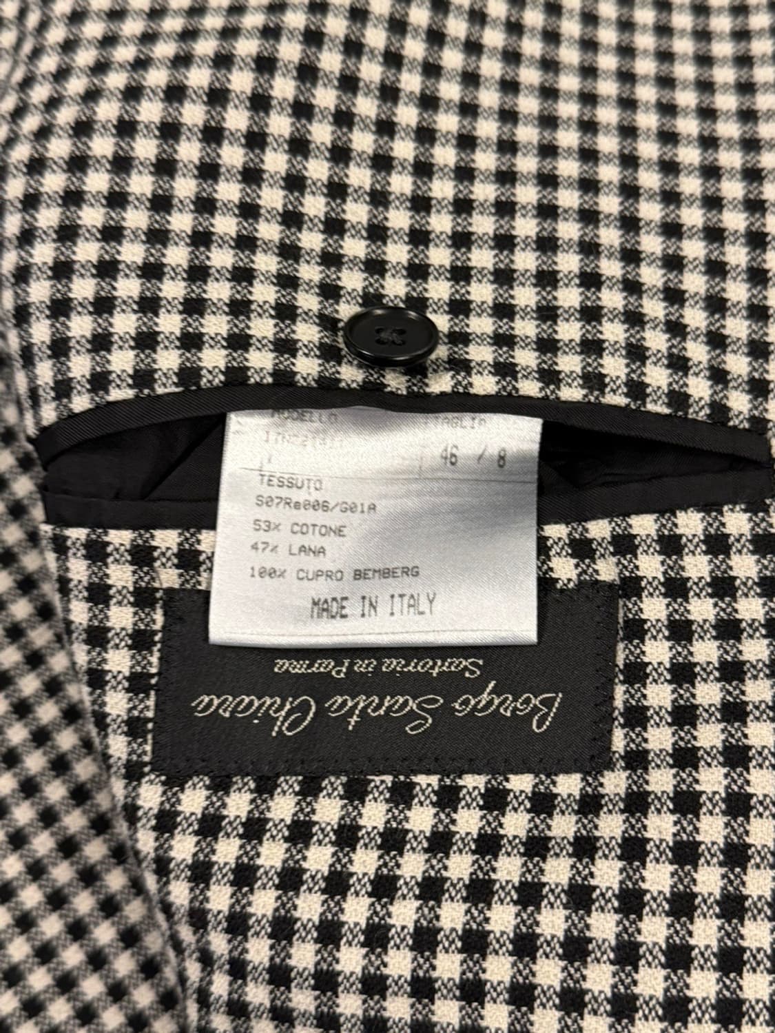 BORGO SANTA CHIANA 스포츠코트 이탈리아 46 슬림100 상품이미지9