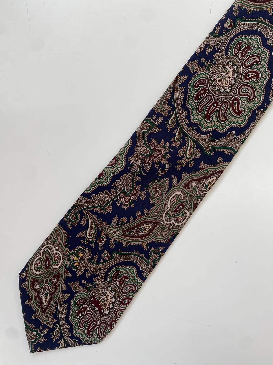 Longchamp 롱샴 페이즐리 명품 정품넥타이8.7cm 상품이미지6