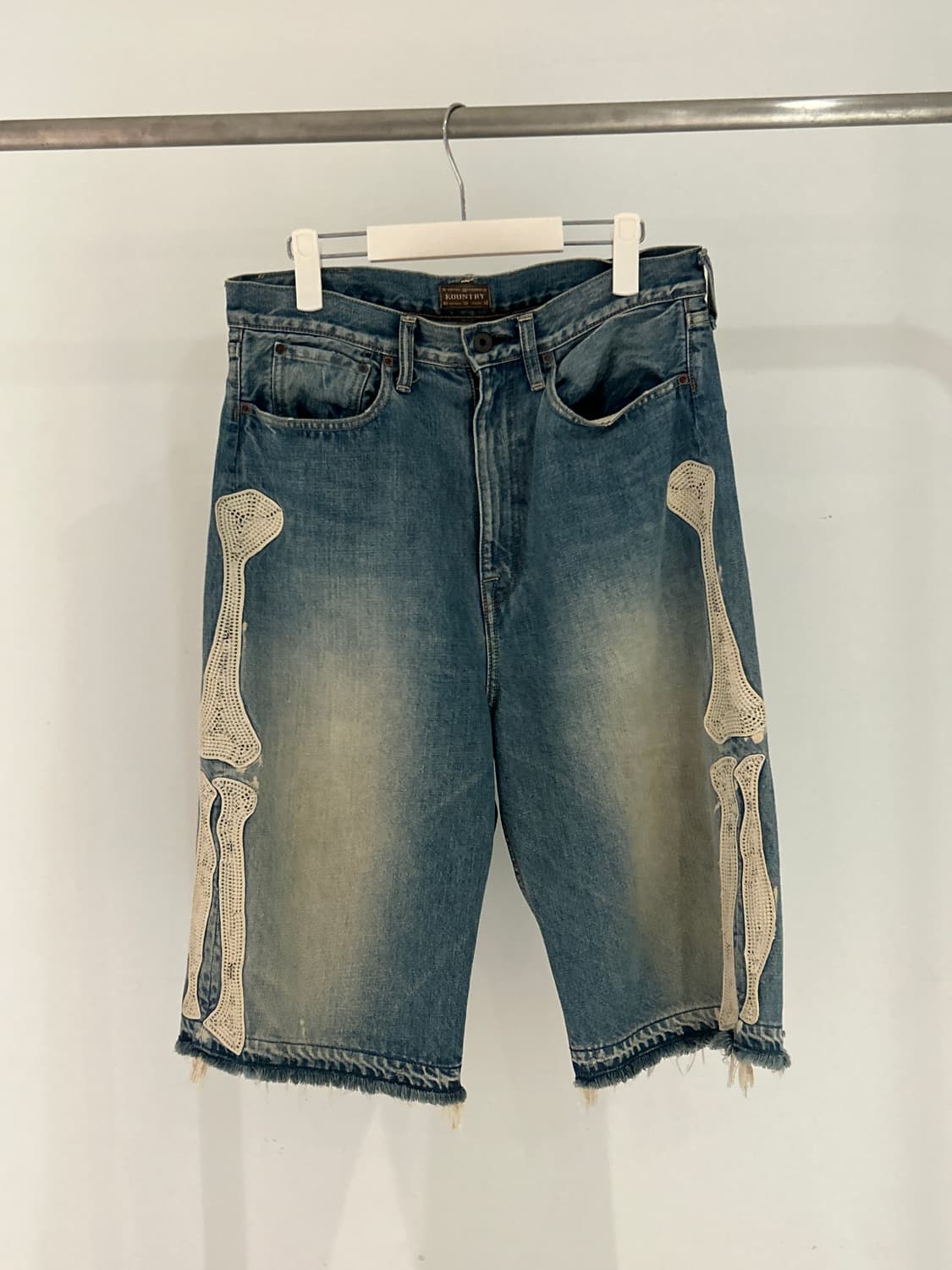Kapital denim 5p bone shorts 상품이미지1