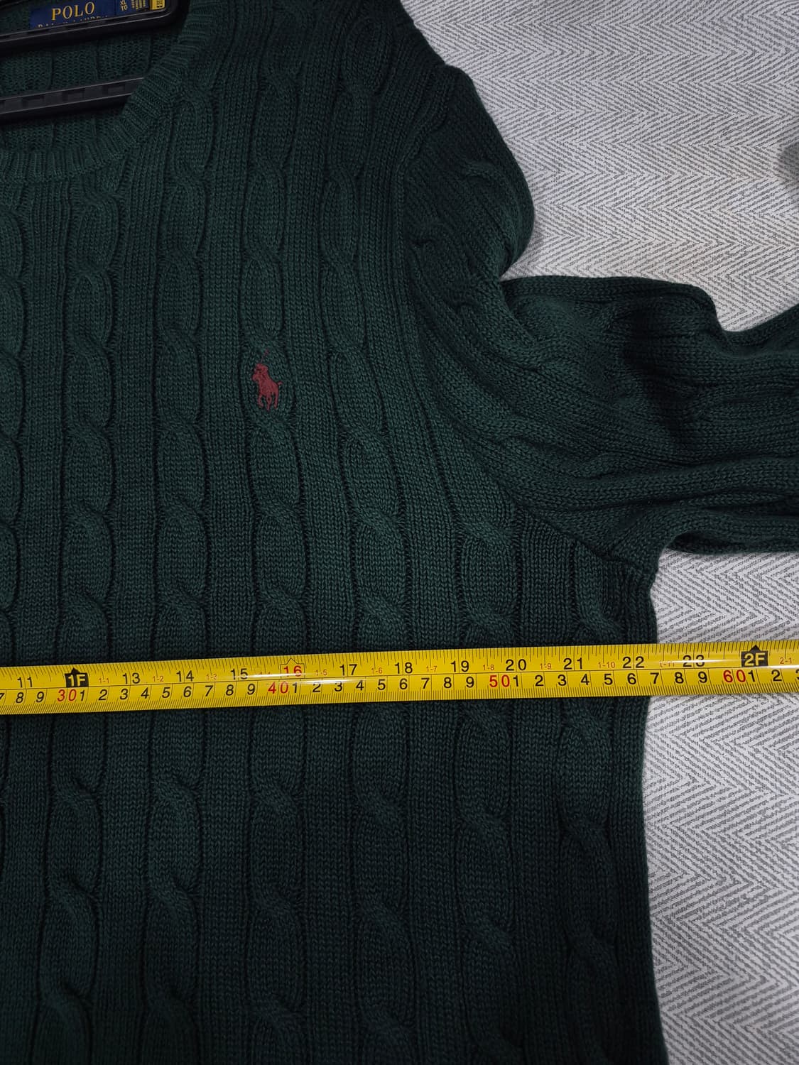 폴로랄프로렌 케이블 꽈배기 니트 남성 105사이즈 상품이미지7