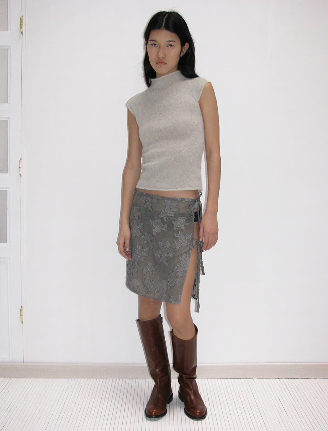 팔로마울 malix 랩스커트  상품이미지1