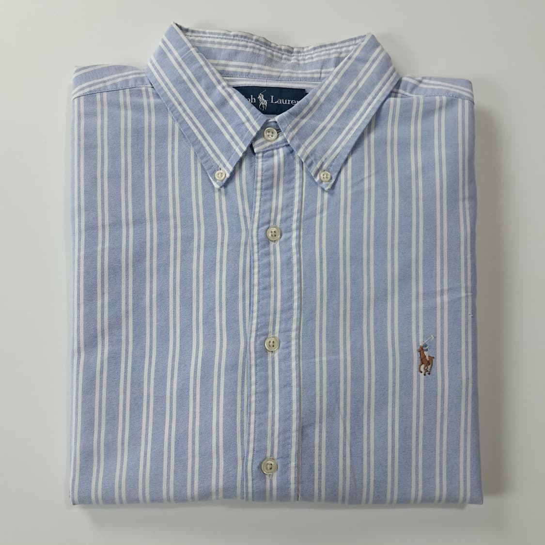 CJ402 2XL 폴로 00s 블루 스트라이프 셔츠 남방 상품이미지7