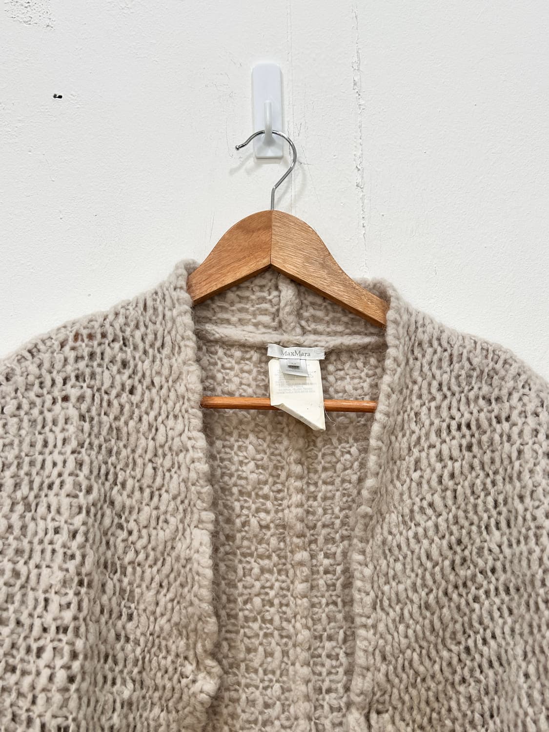 막스마라 울 실크 니트 볼레로 가디건 M 상품이미지2