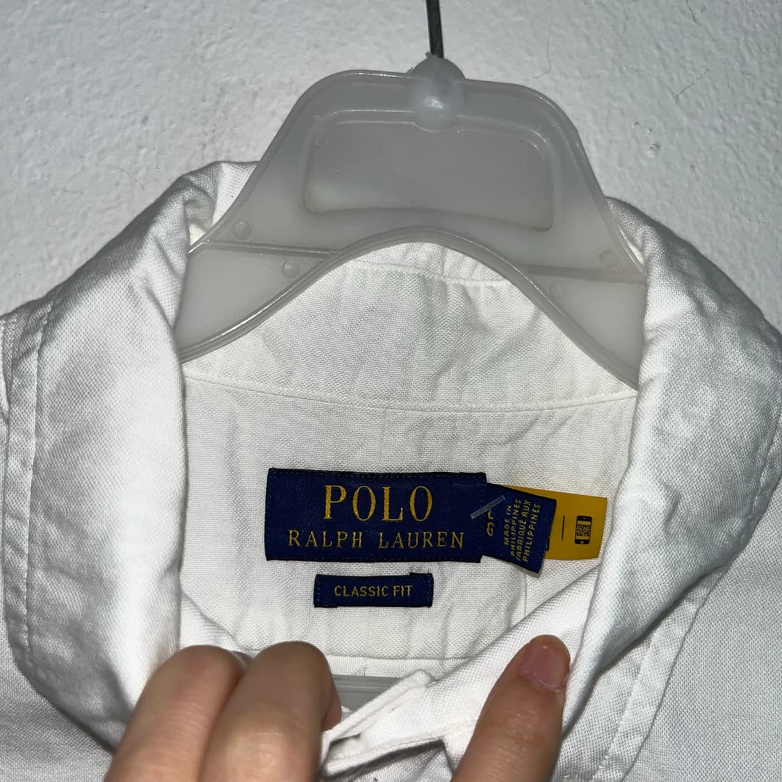 Polo Ralph Lauren Navy Pony White Shirt 상품이미지6