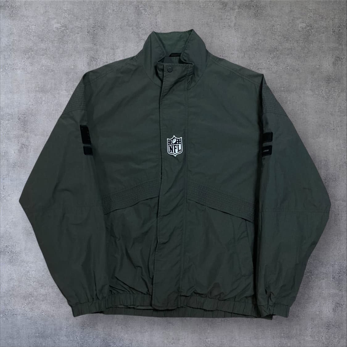 NFL 센터 로고 카키 레트로 바람막이 상품이미지1