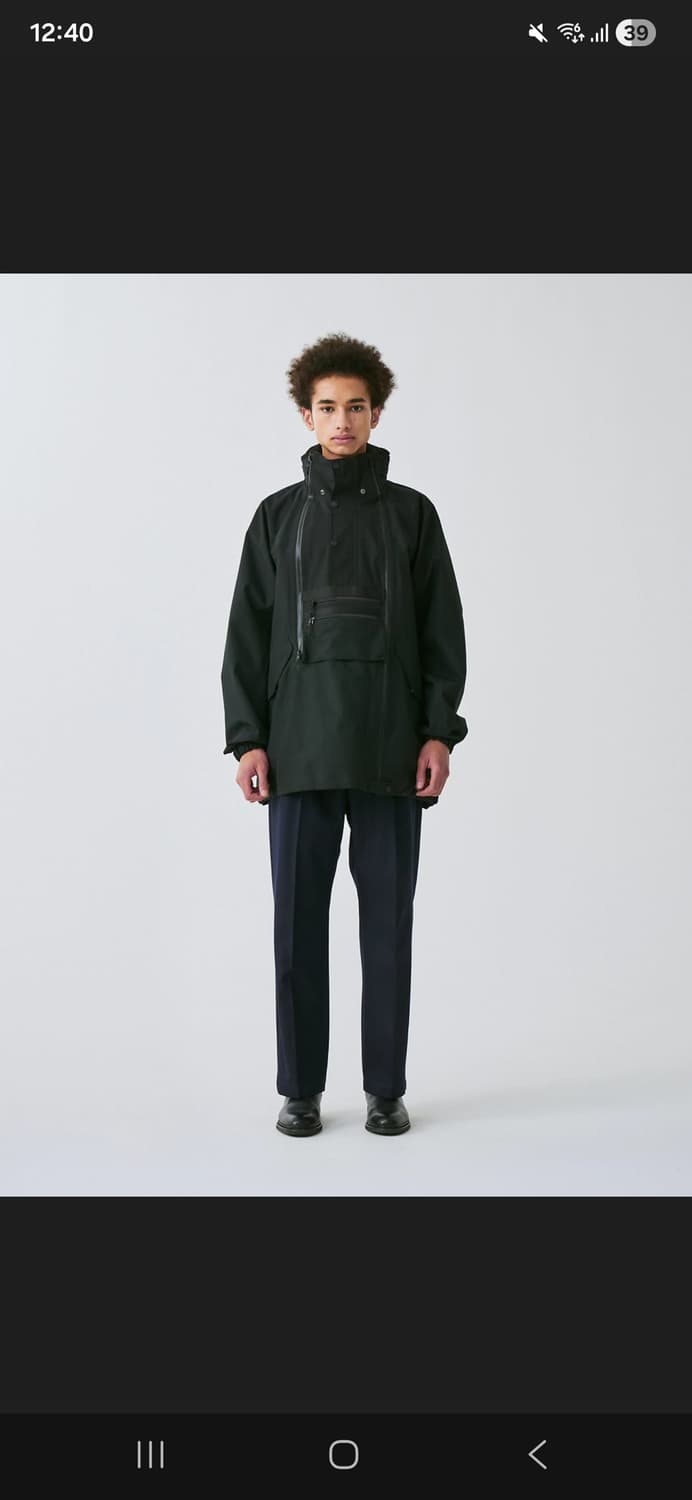 캡틴선샤인 x 골드윈 마운틴 자켓 블랙 40 상품이미지1