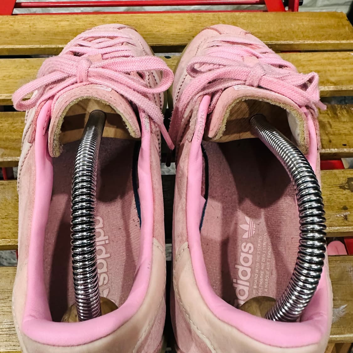 235) 아디다스 운동화 여성 여자 신발 버뮤다 글로우 핑크 상품이미지5