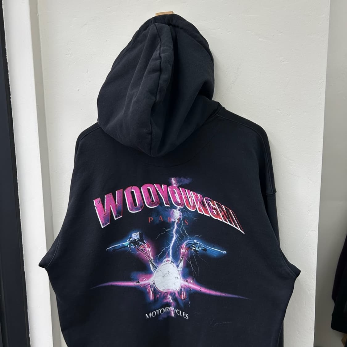 16379 - 우영미 모터사이클 후드티 상품이미지1