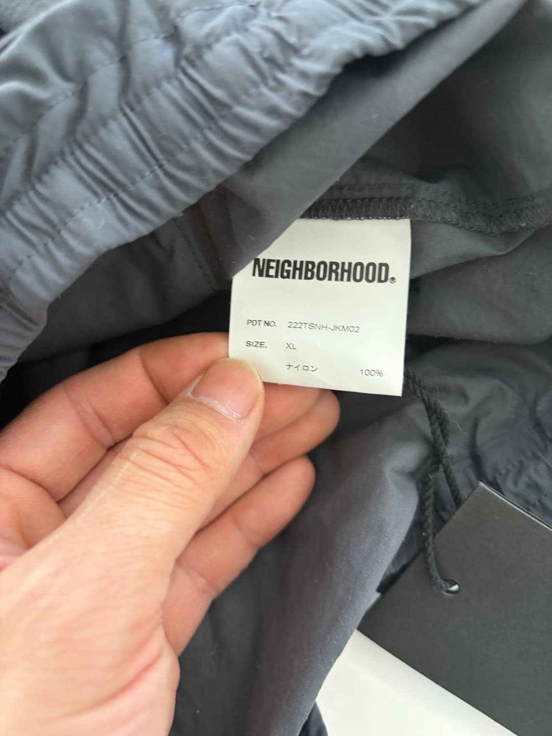 네이버후드 그레이 아노락 후드 / xl 상품이미지7