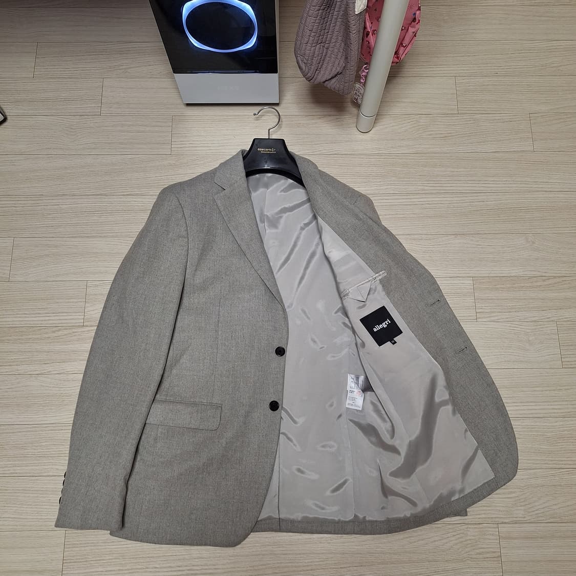 알레그리 캐주얼 싱글 블레이저 자켓 상품이미지4