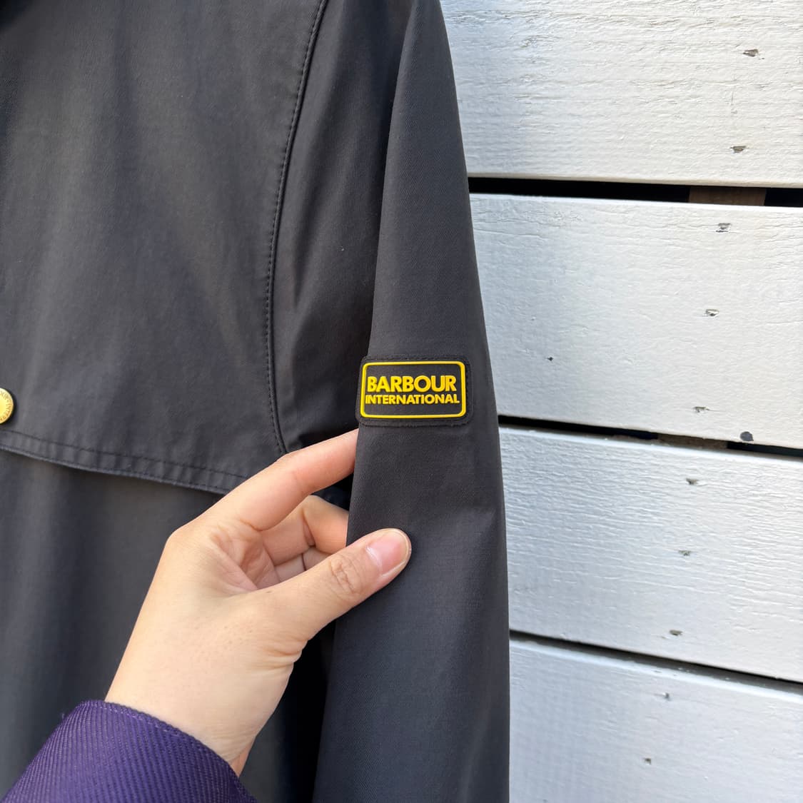 Barbour 바버 인터네셔널 워터프루프 코트 자켓 상품이미지4